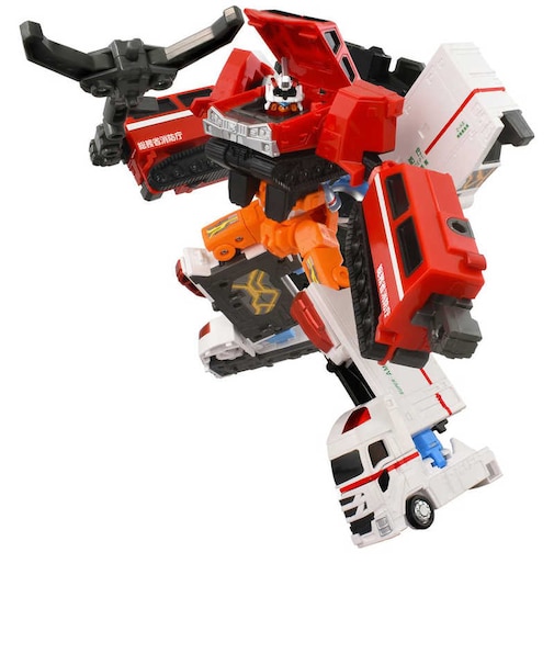 タカラトミー　トミカヒーローズ トミカ ジョブレイバー TJBDX ハイパーレスキューブレイバー レッドサラマンダー＆スーパーアンビュランス $_TJBDXﾊｲﾊﾟｰﾚｽｷｭｰ