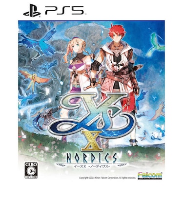 日本ファルコム PS5ゲームソフト イースX -NORDICS- 通常版 イーステンノーディクスツウジュバン<br>★こちらの商品は人気商品のため、色違い・仕様違い等含め「一家族1台限り」でのご協力をお願いしております。
