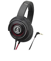 オーディオテクニカ　ヘッドホン ブラックレッド [φ3.5mm ミニプラグ] ATHWS770BRD