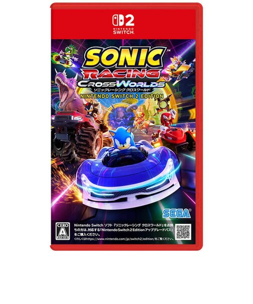 セガ　Switch2ゲームソフト ソニックレーシング クロスワールド Nintendo Switch2 Edition NXS-P-A8QFH
