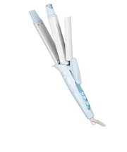 テスコム　マイナスイオン 2WAYスチームヘアアイロン elims 32mm 90℃～200℃ 海外対応 交流(コード)式 パールブルー TW553BA