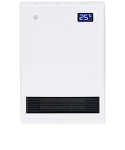 ユアサ　分解して洗えるセラミックファンヒーター 1200W 人感センサー付き ホワイト YAS1228SGMW