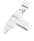 BUFFALO　USB3.2(Gen1)対応 Type-AC両対応 回転式USBメモリー ［128GB / USB TypeA＋USB TypeC / USB3.2 / 回転式］ RUF3ACR128GWC