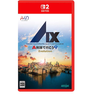 アートディンク Switch2ゲームソフト A列車で行こう9 Evolution Aレッシャデイコウ9Evolution<br>★こちらの商品は人気商品のため、色違い・仕様違い等含め「一家族1台限り」でのご協力をお願いしております。