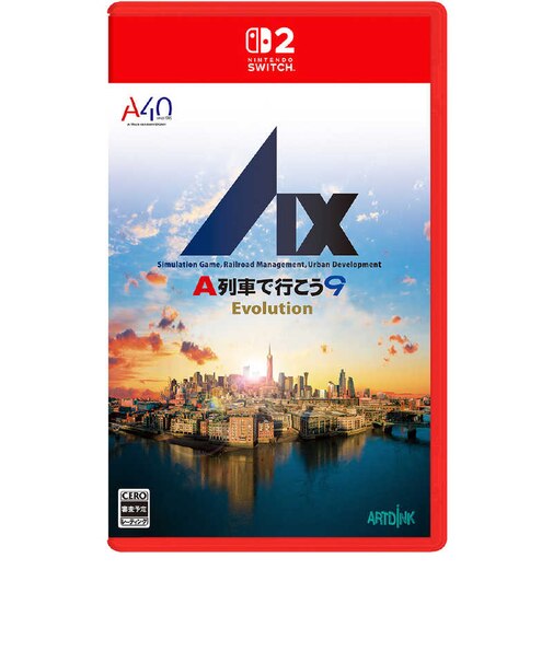 アートディンク Switch2ゲームソフト A列車で行こう9 Evolution Aレッシャデイコウ9Evolution<br>★こちらの商品は人気商品のため、色違い・仕様違い等含め「一家族1台限り」でのご協力をお願いしております。