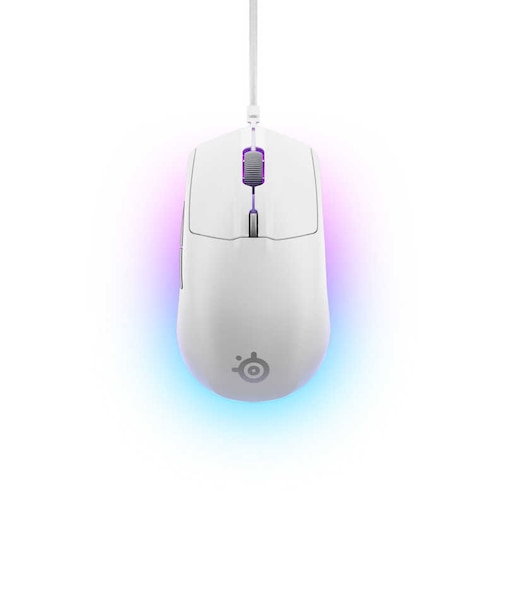 STEELSERIES　Rival 3 Gen 2 White ［光学式 / 有線 / 6ボタン / USB］ ホワイト 62516