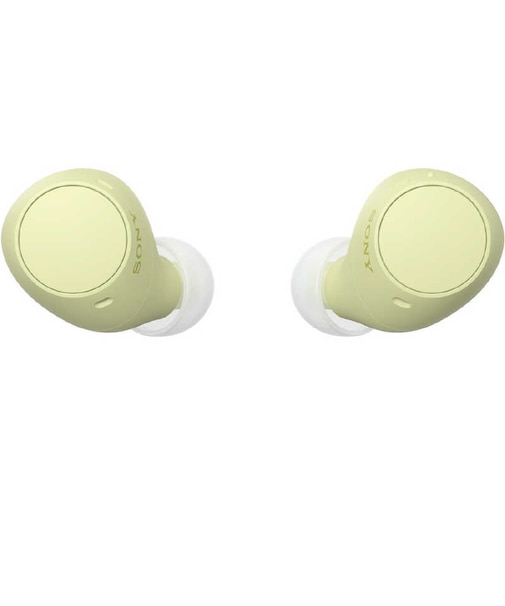 ソニー　フルワイヤレスイヤホン [ ワイヤレス ( 左右分離 ) / Bluetooth 対応 ] イエロー WFC510YC