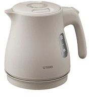 タイガー　蒸気レス電気ケトル 0.8L QUICK&SAFE+ アーバンベージュ PCVA080
