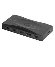 グリーンハウス 4K60P対応 5ポートHDMIセレクタ GHHSWM5BK