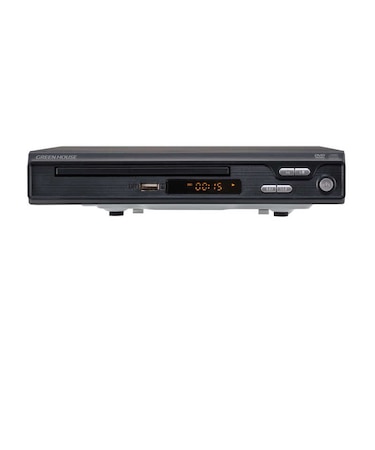 グリーンハウス　HDMI対応 据え置き型 DVDプレーヤー GHDVP1MCBK