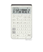 カシオ　デザイン電卓 ［12桁］ ホワイト JT200TMMWEN