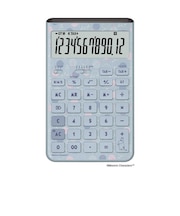 カシオ　デザイン電卓 ［12桁］ ブルー JT200TMMBUN