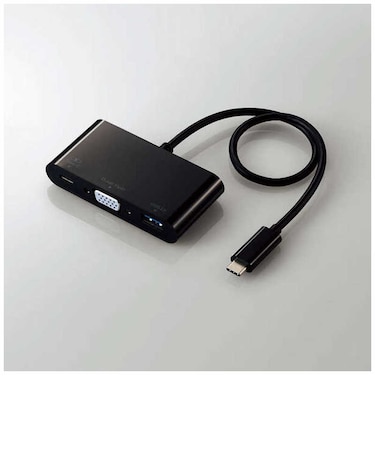 エレコム　ドッキングステーション/PD対応/TypeC/USB3.1/Dsub DSTC14BK