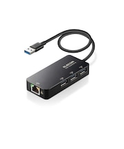 エレコム　LANアダプター 有線 タイプA Giga USBハブ付 (USB-A×3) EDCGUA3H2B