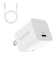 エレコム　LightningAC充電器/20W/USB-C1ポート/USB-C-Lightningケーブル付属/1.5m/ホワイト MPAACLP04WH