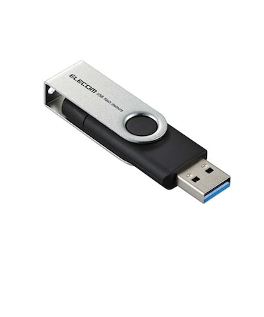 エレコム　USBメモリ 64GB USB3.2(Gen1) ( Type-C / USB A 両対応 )  MFTPC3064GBK