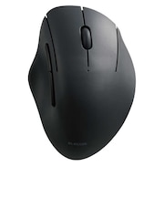 エレコム　マウス SHELLPHA Mサイズ 抗菌 [BlueLED /無線 /5ボタン /Bluetooth・USB] ブラック MSH20MBSKBK