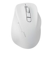 エレコム　Bluetooth マウス 無線 静音 抗菌 5ボタン Sサイズ Windows Mac iPad 等対応 医師監修 EX-G ホワイト MXGS30BBSKCWH