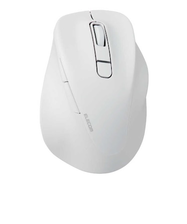 エレコム　Bluetooth マウス 無線 静音 抗菌 5ボタン Sサイズ Windows Mac iPad 等対応 医師監修 EX-G ホワイト MXGS30BBSKCWH