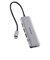 エレコム　USB-C ドッキングステーション 85W PD充電 4K HDMI 高速転送 ハブ USB 3.2 MacBook/iPad/Windows等対応 シルバー DST051BPSV