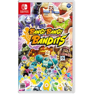 日本コロムビア Switchゲームソフト バン!バン!バンディッツ バン!バン!バンディッツ<br>★こちらの商品は人気商品のため、色違い・仕様違い等含め「一家族1台限り」でのご協力をお願いしております。