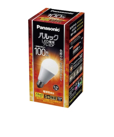 パナソニック　LED電球 一般電球タイプ(E26口金) 全方向タイプ ［E26 /一般電球形 /電球色 /1個 /全方向タイプ］ LDA13LGZ100ESWF