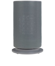 ヤマゼン 首振りセラミックファンヒーター 1200W グレー YKDSFMR12