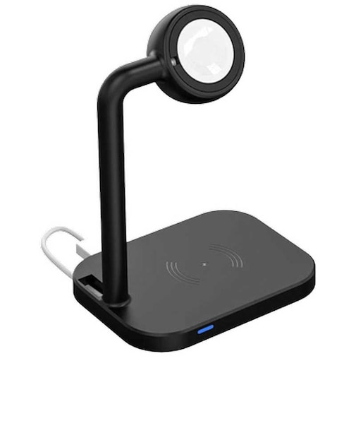 ROYALMONSTER　applewatch 2in1 スタンド(ブラック) ロイヤルモンスター BK RM3818BK