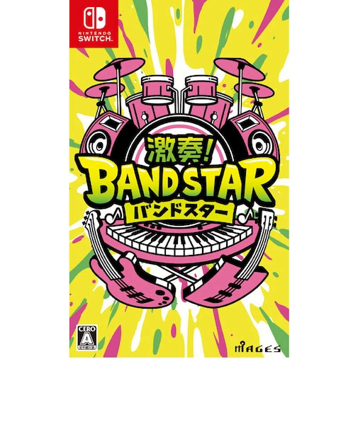 MAGES.　Switchゲームソフト 激奏！BAND STAR ｹﾞｷｿｳ!ﾊﾞﾝﾄﾞｽﾀｰ