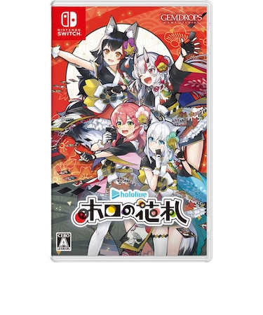 ジェムドロップ　Switchゲームソフト ホロの花札 ﾎﾛﾉﾊﾅﾌﾀﾞ<br>★こちらの商品は人気商品のため、色違い・仕様違い等含め「一家族１台限り」でのご協力をお願いしております。
