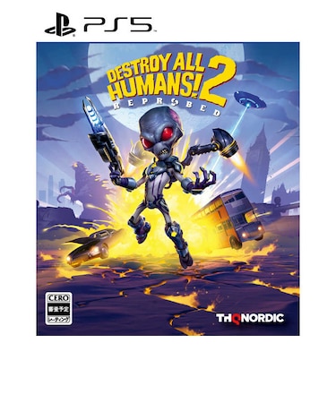 THQNORDIC PS5ゲームソフト デストロイ オール ヒューマンズ!2 - リプローブド ELJM-30179<br>★こちらの商品は人気商品のため、色違い・仕様違い等含め「一家族1台限り」でのご協力をお願いしております。