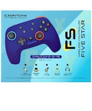 弥三郎商店　NSW用ワイヤレスコントローラーFSネイビー NSWﾜｲﾔﾚｽｺﾝﾄﾛｰﾗFSNB<br>★こちらの商品は人気商品のため、色違い・仕様違い等含め「一家族１台限り」でのご協力をお願いしております。