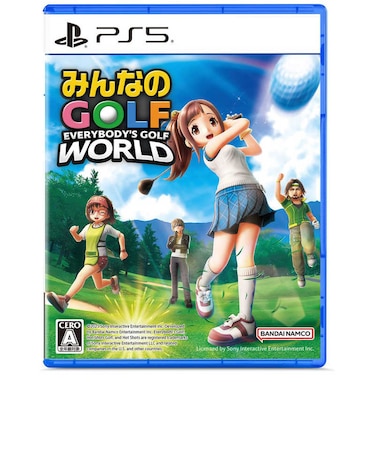 バンダイナムコエンターテインメント PS5ゲームソフト みんなのGOLF WORLD ミンナノゴルフワールド<br>★こちらの商品は人気商品のため、色違い・仕様違い等含め「一家族1台限り」でのご協力をお願いしております。