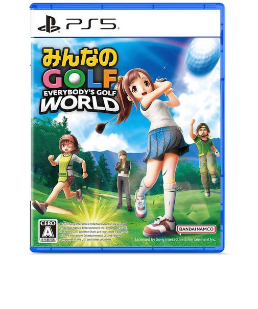バンダイナムコエンターテインメント PS5ゲームソフト みんなのGOLF WORLD ミンナノゴルフワールド<br>★こちらの商品は人気商品のため、色違い・仕様違い等含め「一家族1台限り」でのご協力をお願いしております。