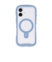 HAMEE　iPhone17 iFace Reflection MagSynq 強化ガラスクリアケース ペールブルー IP17IFACERFTMGPBL