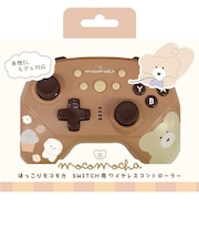 アローン Switch用ワイヤレスコントローラー #Unipo Q-LiA モコモカ ALGNSUQMC