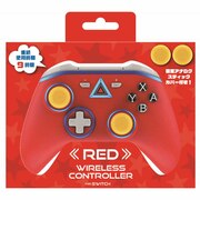 アローン Switch用ワイヤレスコントローラーレッド ALGNSWCRD