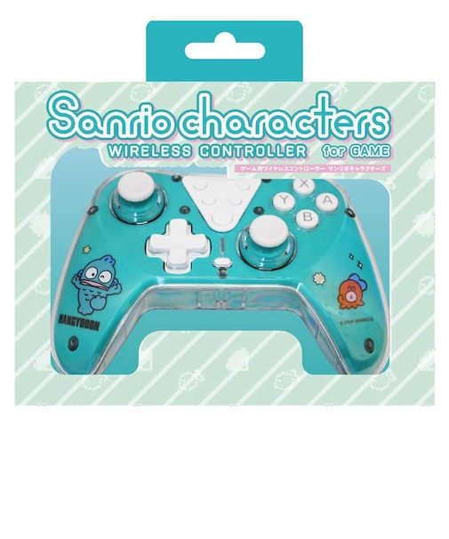 アローン　ゲーム用ワイヤレスコントローラー ＃Unipo サンリオキャラクターズハンギョドン ALLONE ALGNSWCUSHG<br>★こちらの商品は人気商品のため、色違い・仕様違い等含め「一家族１台限り」でのご協力をお願いしております。