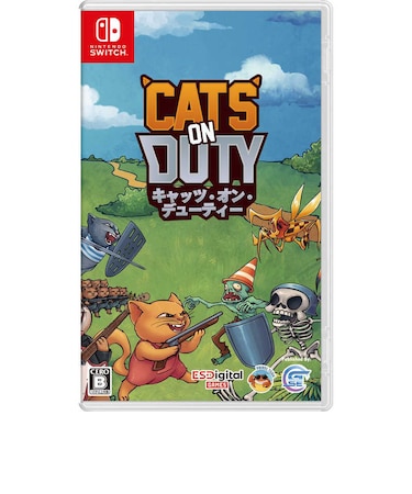 GAMESOURCEENTERTAI　Switchゲームソフト Cats on Duty ｷｬｯﾂｵﾝﾃﾞｭｰﾃｨｰ