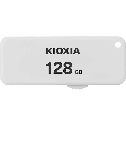 KIOXIA　USBフラッシュメモリー [128GB /USB2.0 /USB TypeA /スライド式] KUS2A128GW