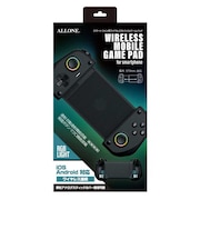アローン スマホ用モバイルゲームパッド ブラック ALLONE ALGMOGPADB