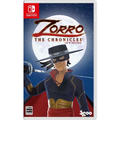 3GOO　Switchゲームソフト ZORRO THE CHRONICLES 3goo<br>★こちらの商品は人気商品のため、色違い・仕様違い等含め「一家族１台限り」でのご協力をお願いしております。