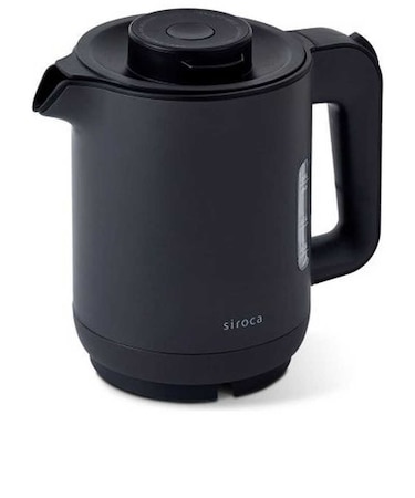 SIROCA　シロカ 電気ケトル 蒸気セーブ 0.8L ブラック SK-A151