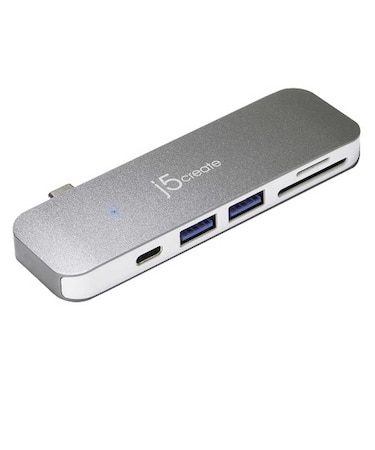 J5　Type-C 6-in-1 ウルトラドライブドックPD60W対応 JCD388