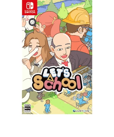 JUSTDANINTERNATIONAL Switchゲームソフト Let’s School レッツスクール<br>★こちらの商品は人気商品のため、色違い・仕様違い等含め「一家族1台限り」でのご協力をお願いしております。