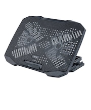 ナカバヤシ　2WAY2FANノートPCクーラー コンパクトサイズ NSF08BK