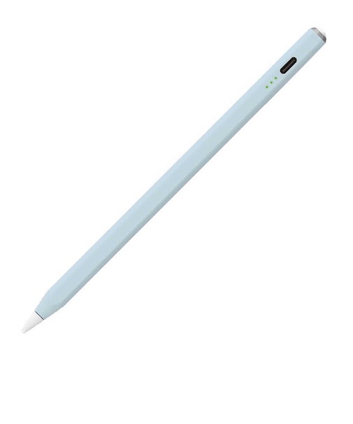 ナカバヤシ　〔タッチペン：iPad用/USB-A充電式〕iPad専用充電式タッチペングレイッシュブルー TPEN001BL