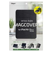 ナカバヤシ iPadAir11インチ用フォリオ マグカバー TBCIPA2501BK