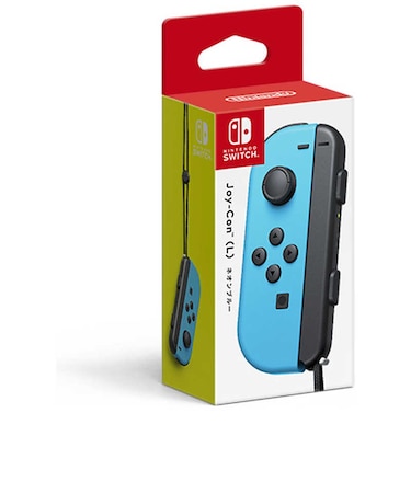任天堂　【純正】Joy-Con（L）［Switch］　ネオンブルー ｼﾞｮｲｺﾝLﾈｵﾝﾌﾞﾙｰ
