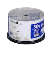 マクセル　録画用ブルーレイディスク BD-R 50枚入り maxell ［50枚 / 25GB / インクジェットプリンター対応］ BRV25WPH.50SP